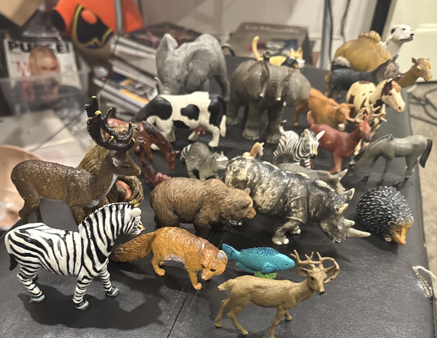 Lot Of 31 Vintage 1990s – Early 2000s Safari Ltd, Schleich & More Animal Figure
