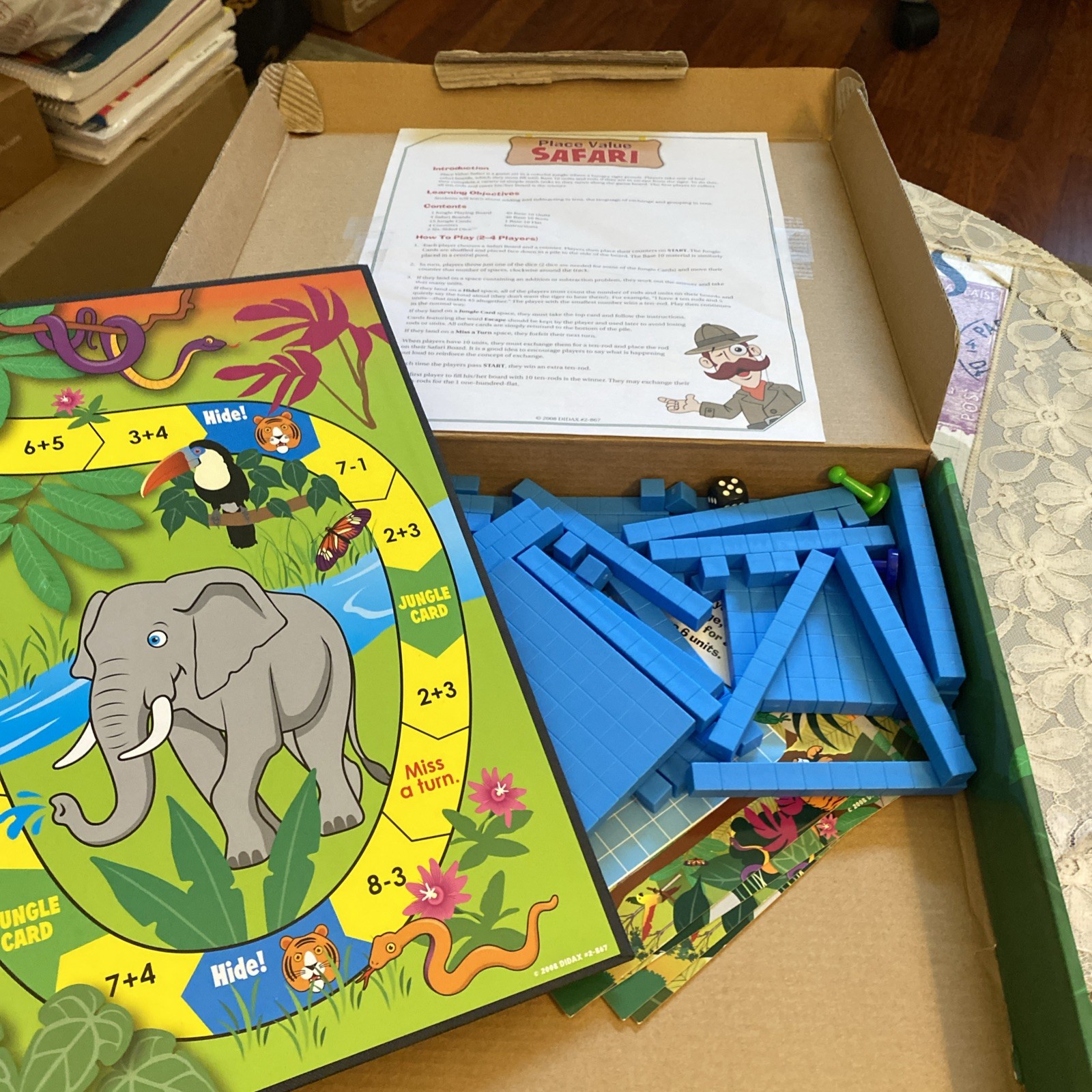 Didax Place Value Safari – Discovering Ones, Tens, Hundreds. Ages 8 And Up.