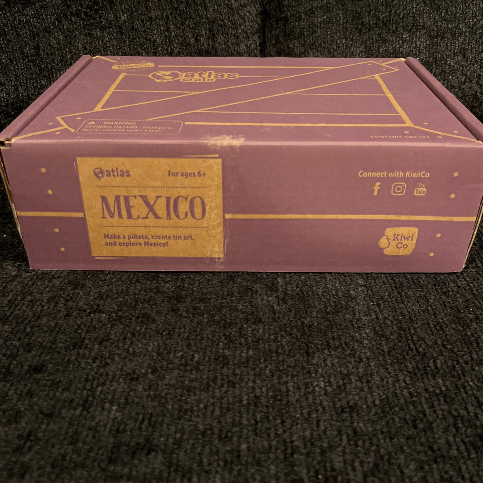 MEXICO – Kiwi Co Tinker Crate Atlas Kids Activity Kits OPEN BOX