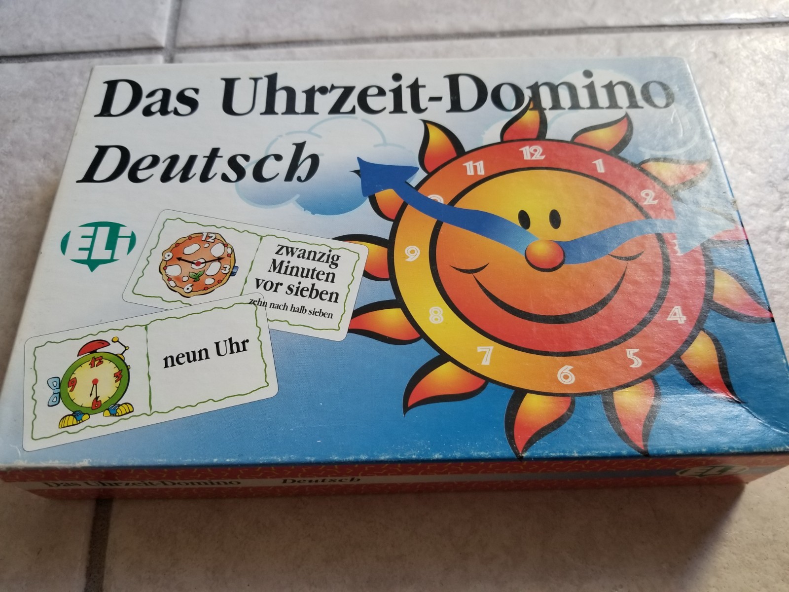 German Time Vocabulary Learning Game
