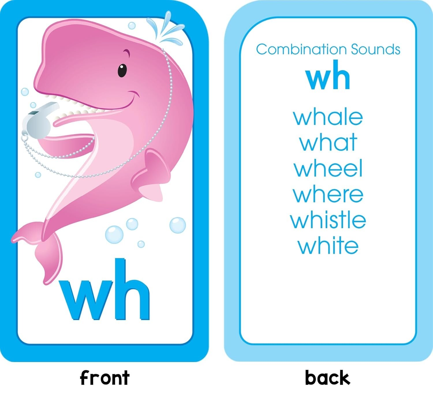 School Zone Phonics Made Easy Flash Cards Early Reading, Short Vowels, Long Vowe