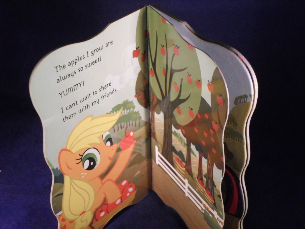 MY LITTLE PONY Hasbro Apple Jack’s Day On The Farm Board Book R4-2