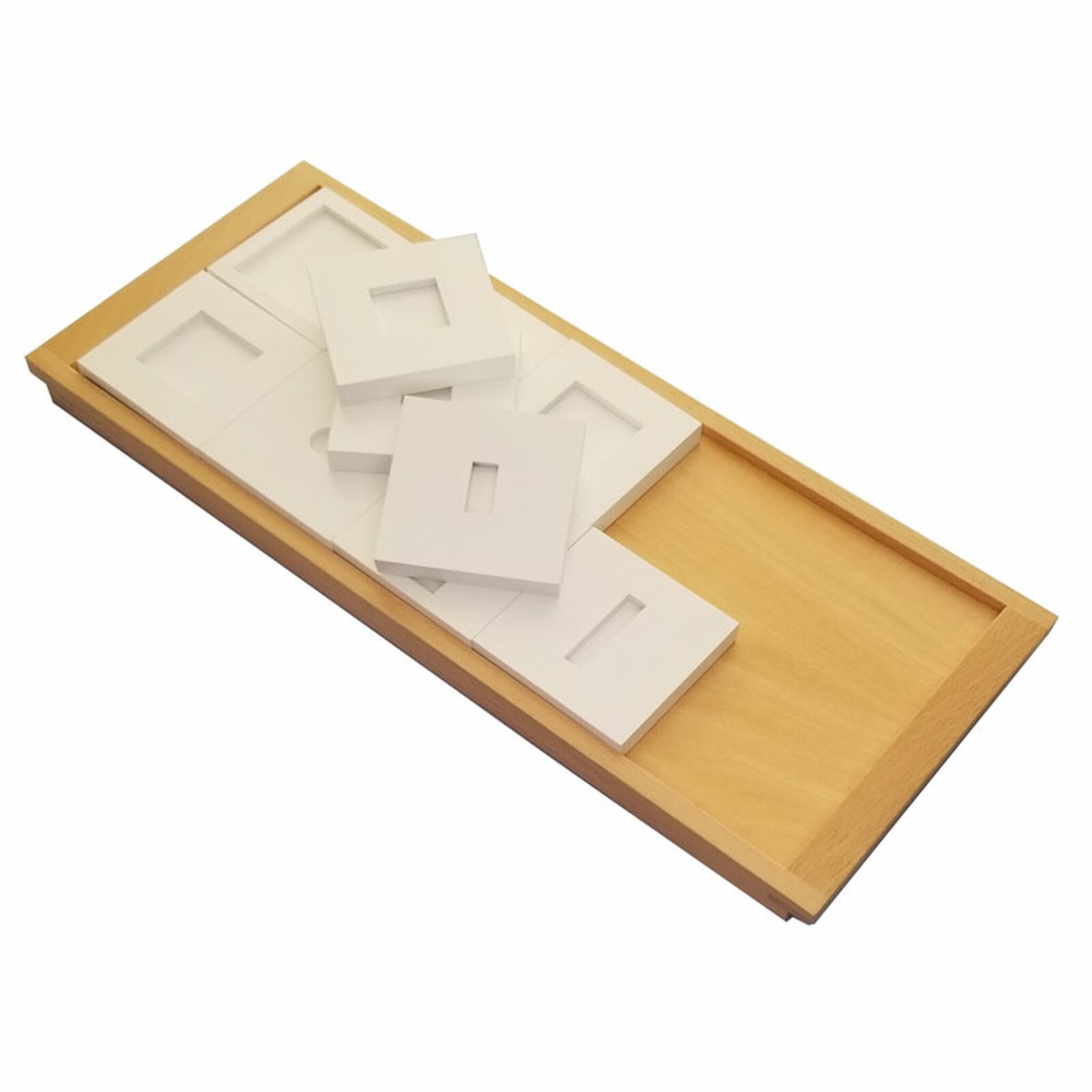 Solid Grammar Symbols with Tray – MONTESSORI LANGUAGE MATERIAL