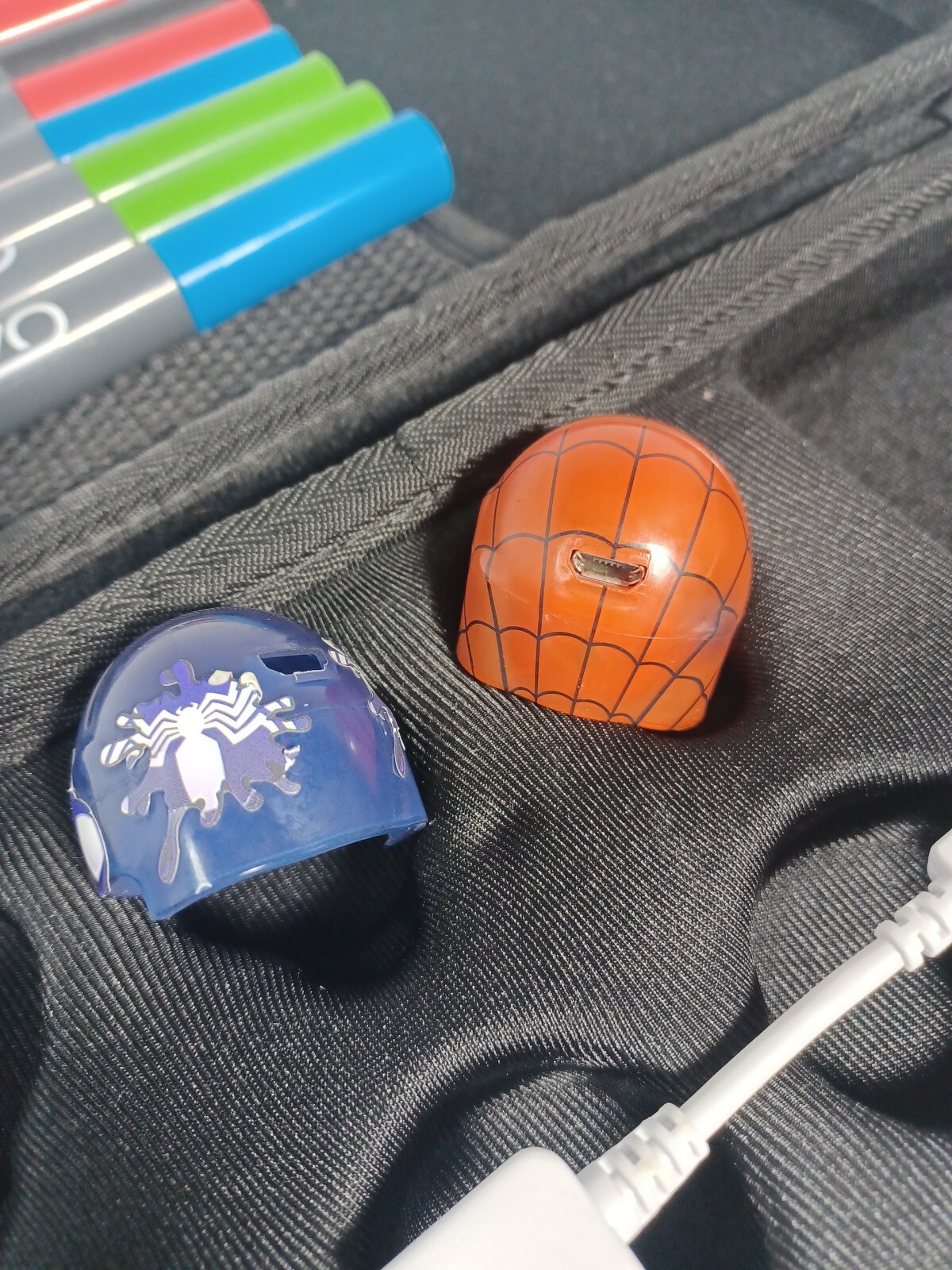 Spider-Man Ozobot & Venom Marvel Skin W/ Extras – Tested –