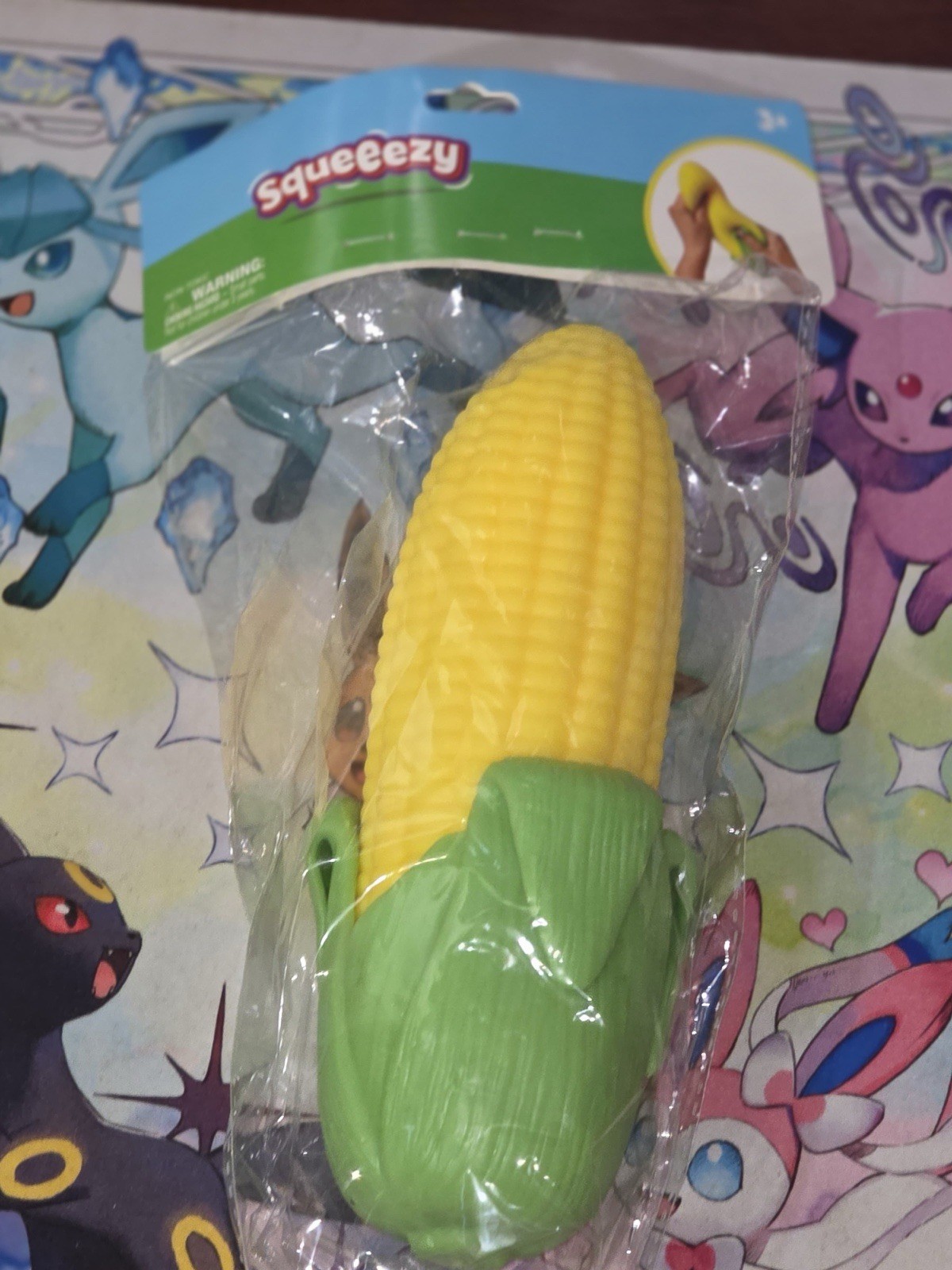Sunny Days Squeeezy Corn on the Cob Squishy Toy Squeezy Viral Sensory Fidget