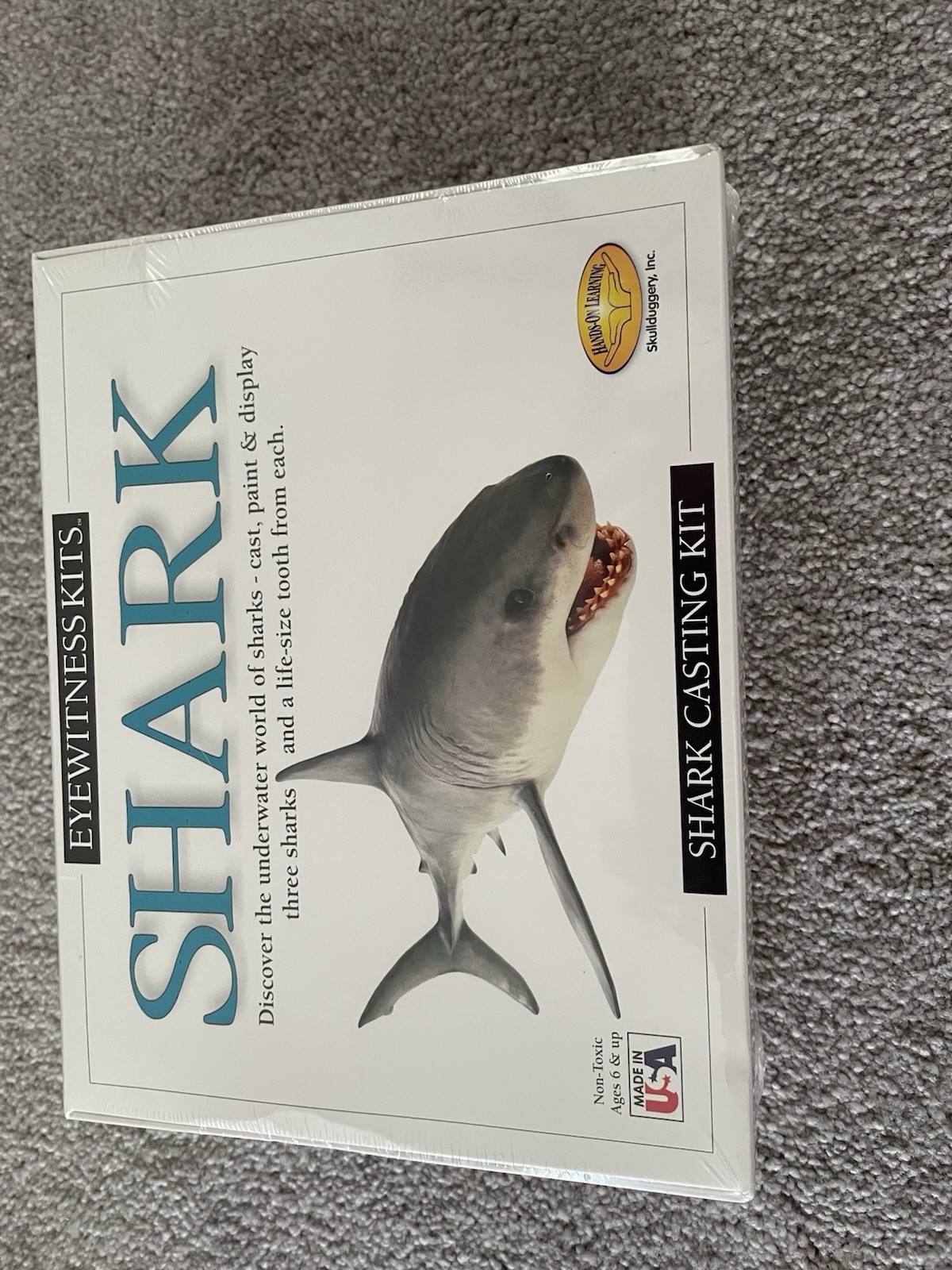 Skullduggery Eyewitness Kits Shark Casting Kit Educational Science Ages 8+ 2003
