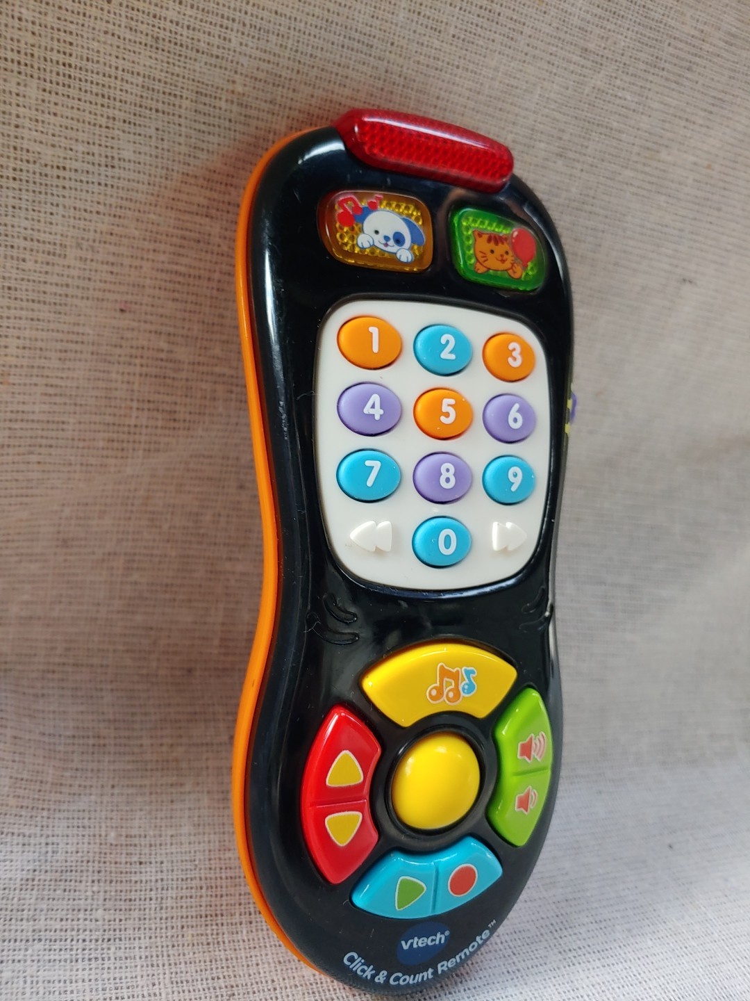 VTech Click & Count Remote Learning Toy Baby Toddler Educational, Black