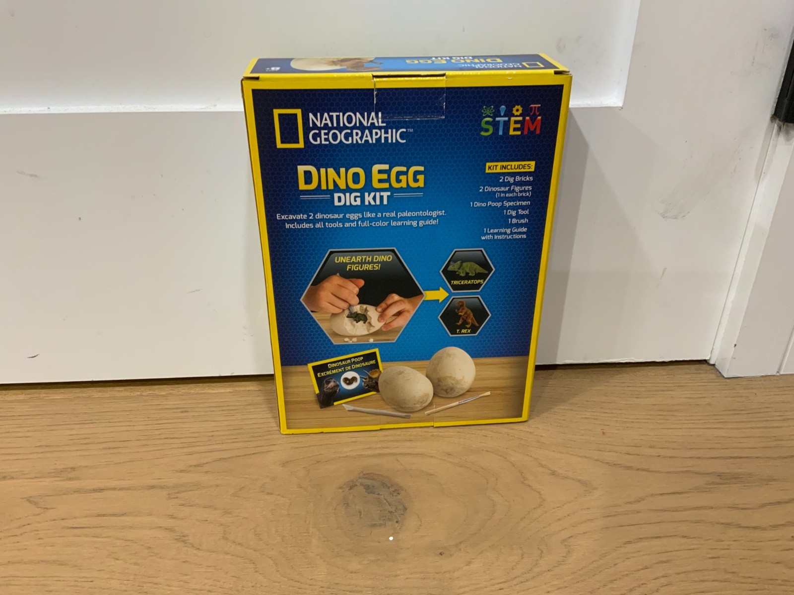 National Geographic Dino Egg Dig Kit (2 dinosaur eggs to dig)