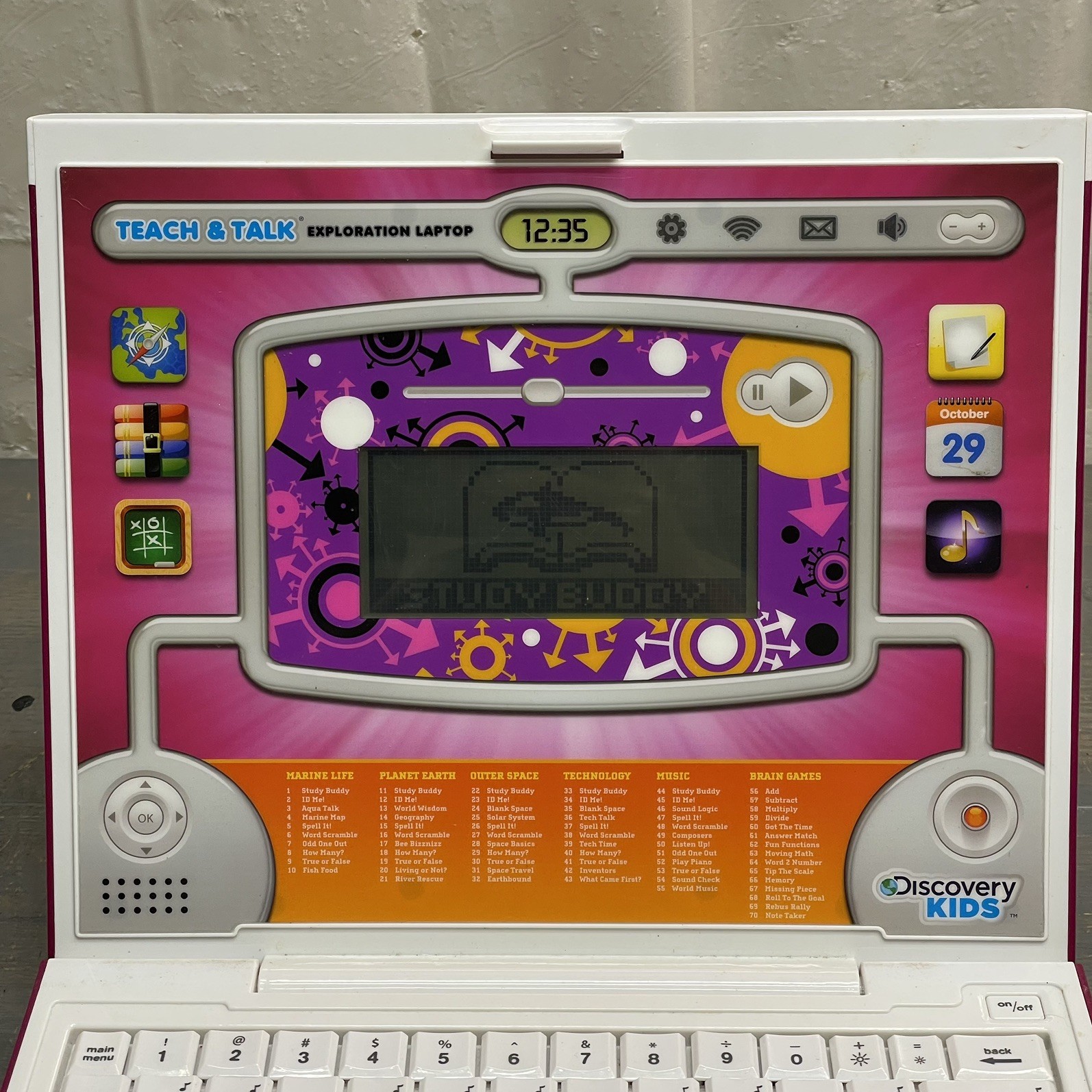Educational Laptop/Mouse Discovery Kids Teach & Talk Exploration Learning Toy