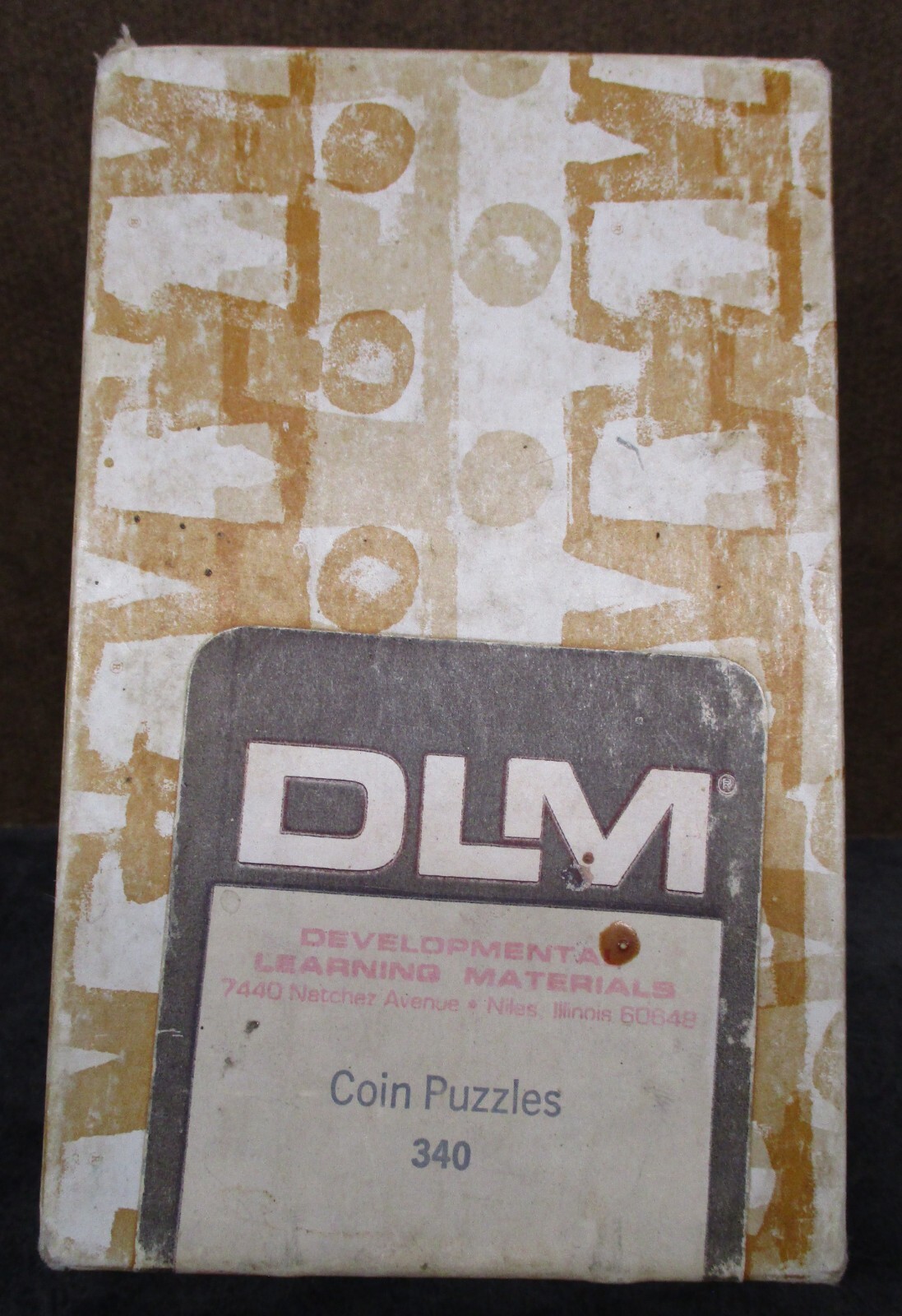 1970s Vintage DLM Developmental Learning Materials Coin Puzzles Home Schooling