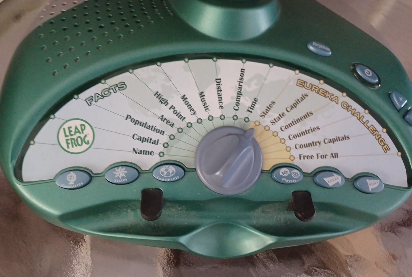 Vtg. Leap Frog Interactive Smart Globe Explorer Eureka Promotes Early Challenges