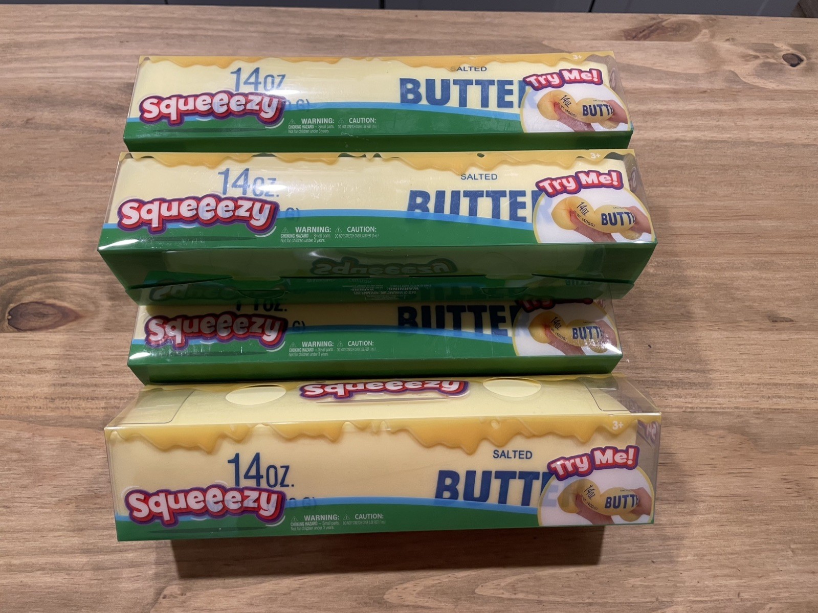 Sunny Days Squeezy Butter 🧈 Viral Sensory Squishy Stress Relief Toy 14oz Qty 1