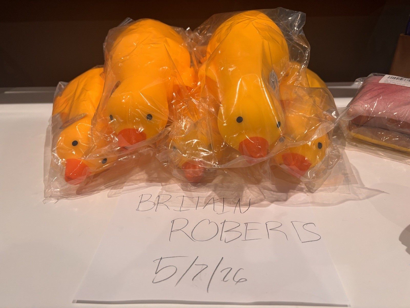 1 Irresquishable Jumbo Yellow Squishy Duck – Squish & Squeeze- Viral Rare Find!