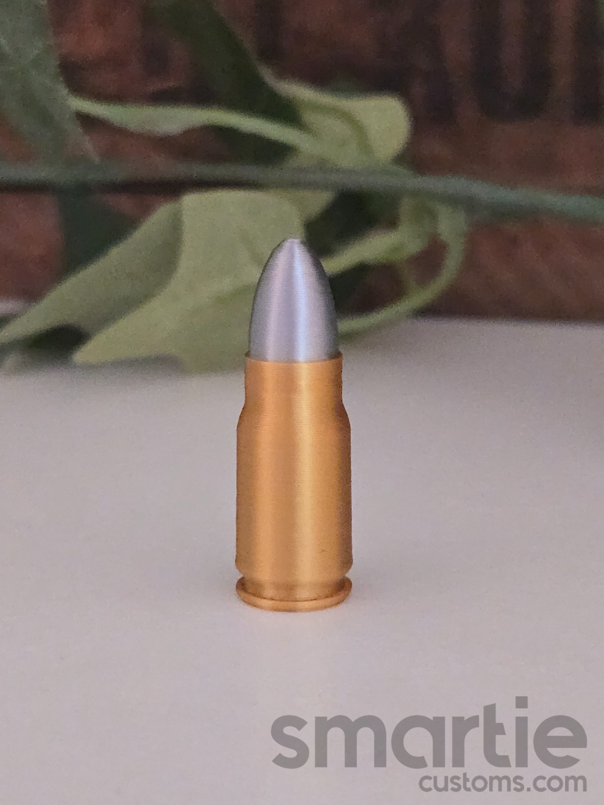 35 – FAKE 8mm Nambu Type 14 Ammo Cartridges – Accurate Size Plastic Replica