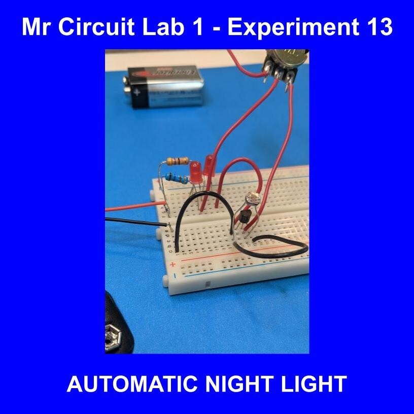 1101 Mr Circuit Home School Electronics Book and Lab for Beginners