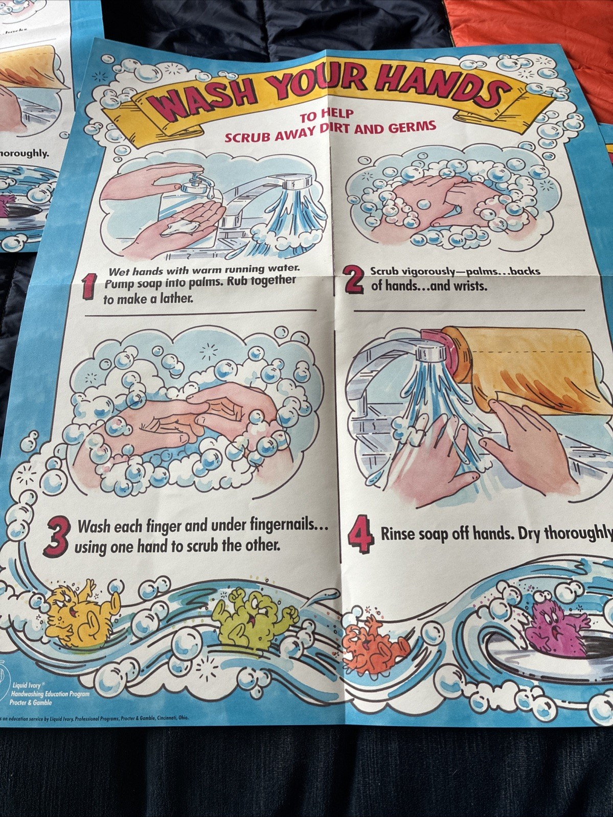 Vintage Ivory Handwashing Program Teachers Kit Ivory Soap P&G 1987