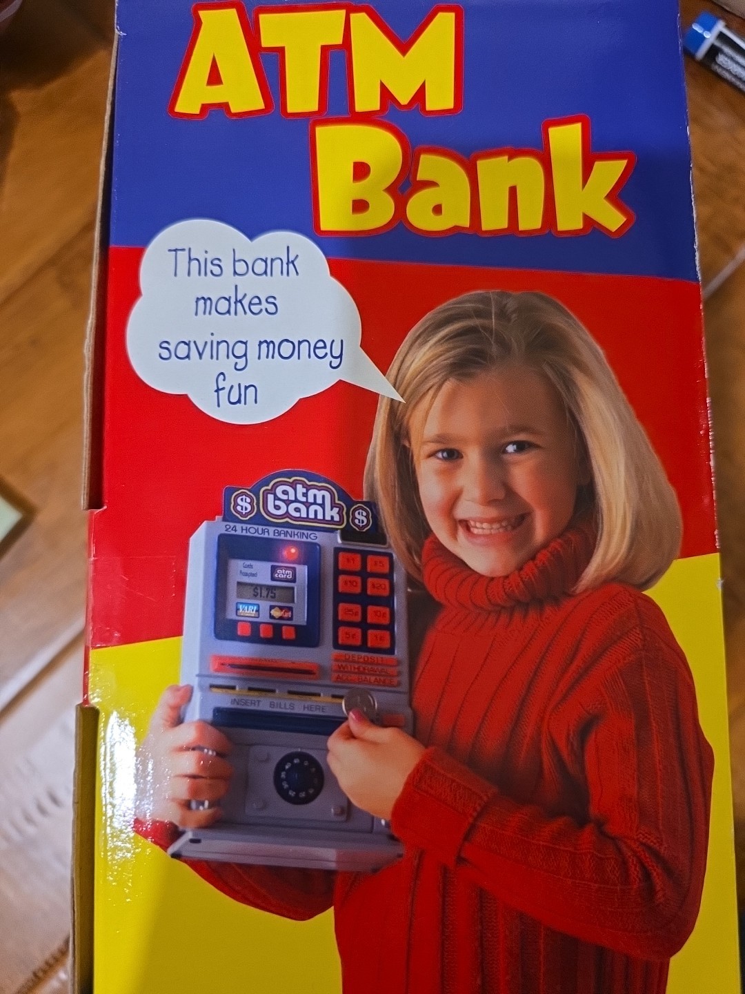 NIB Collector Toy 2002 SUMMIT ATM Savings Bank Summit Learning Machine