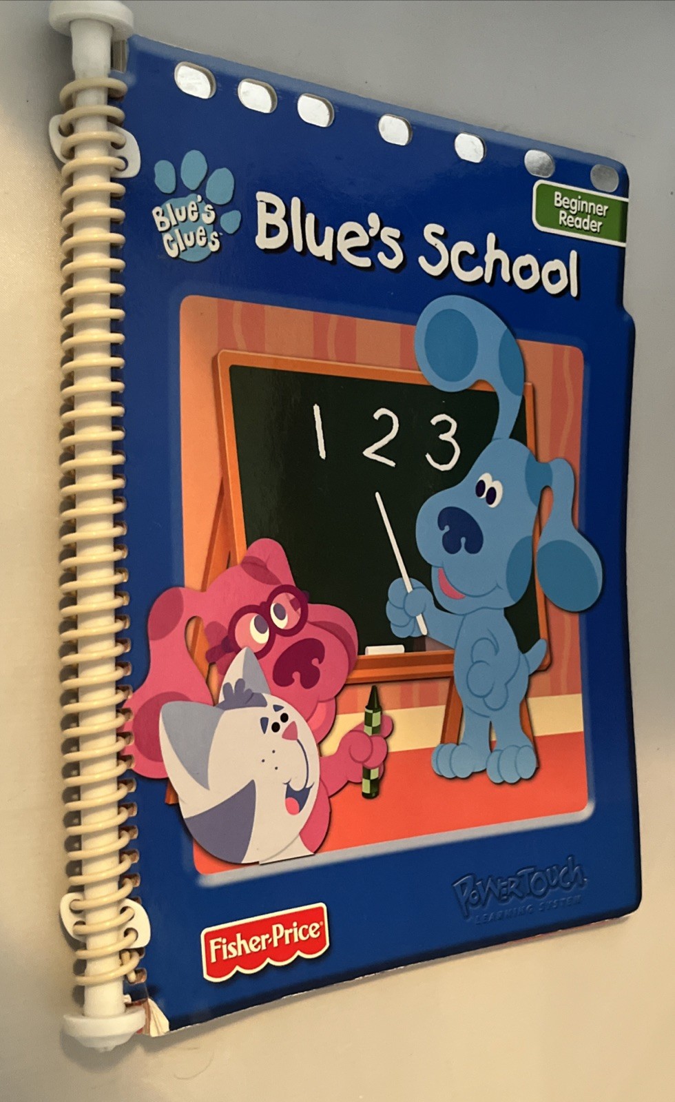 Blue’s Clues Beginner Reader 3-5 Years Blue’s School Fisher-Price 2003 Vintage
