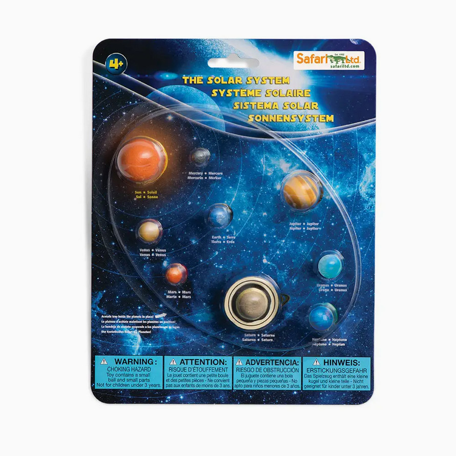 The Solar System Miniature Safari Toy Diorama