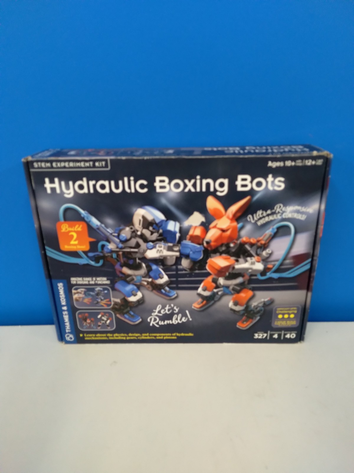 NEW open box Hydraulic Boxing Bots STEM Experiment Kit – Thames & Kosmos