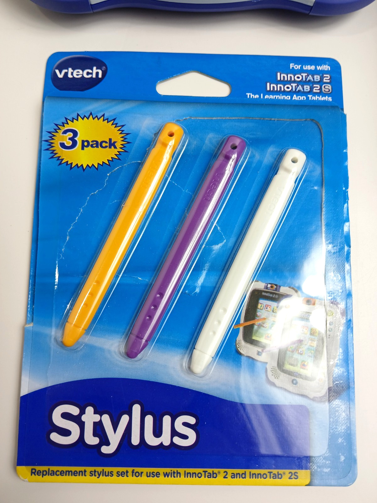 Vtech Innotab 2 Educational Learning Tablet Stylus Game Car Adapter 4Gb SD Card