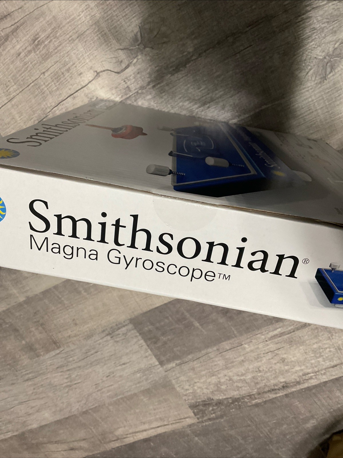 Smithsonian Science Activities Magna Gyroscope Blue New