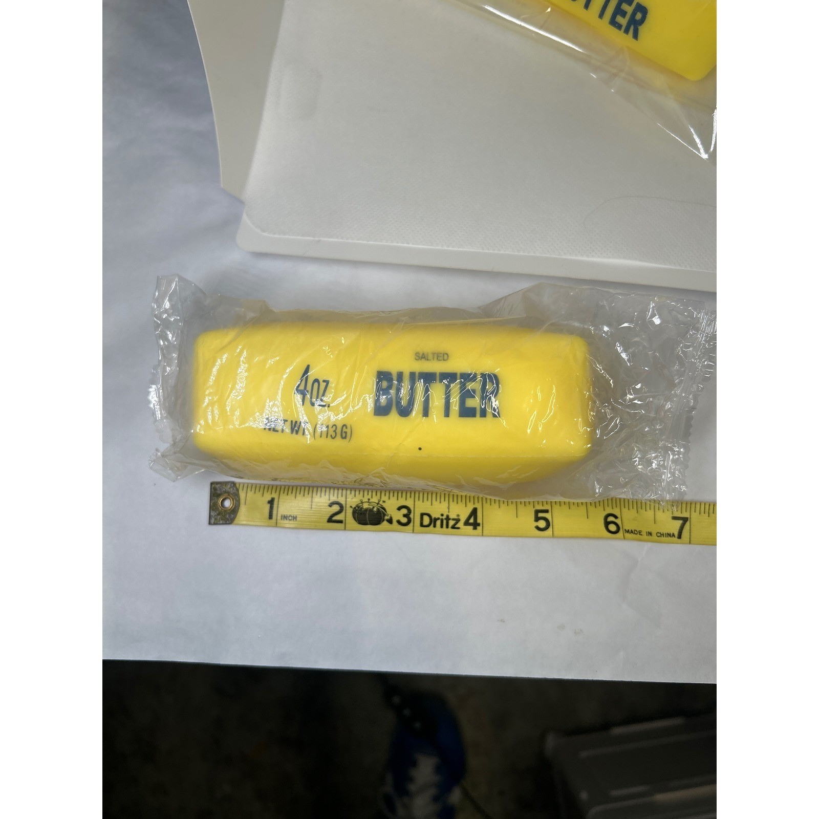 Novelty Butter Stick Squishy Stress Toys Lot of 2 Sensory Fidget Gag Gift