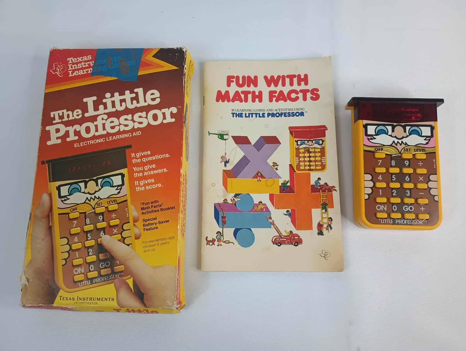 1979 Texas Instruments The Little Professor Electronic Learning Aid Calculator