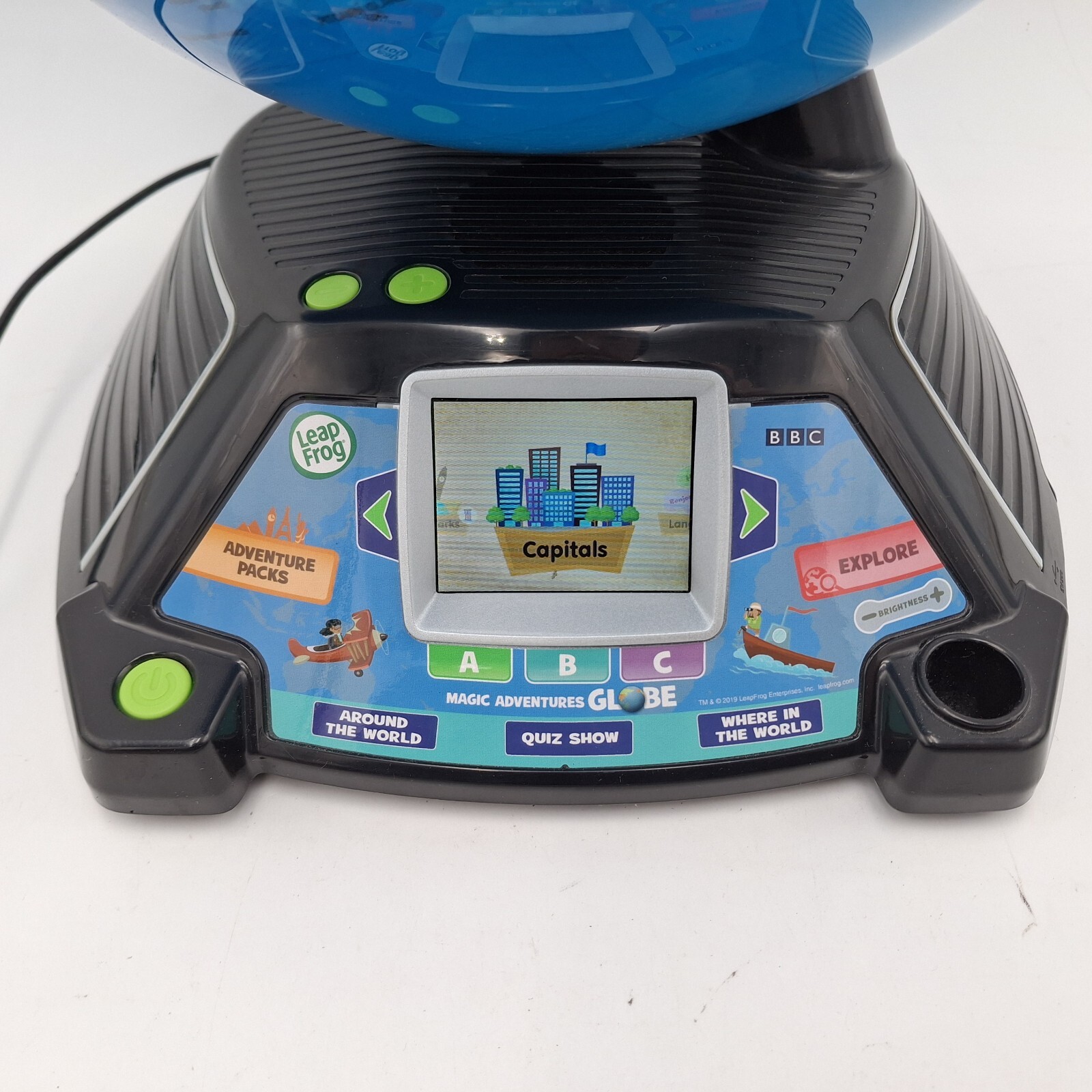 LeapFrog Magic Adventures Globe 2.8″ Video Screen BBC Videos Interactive Games