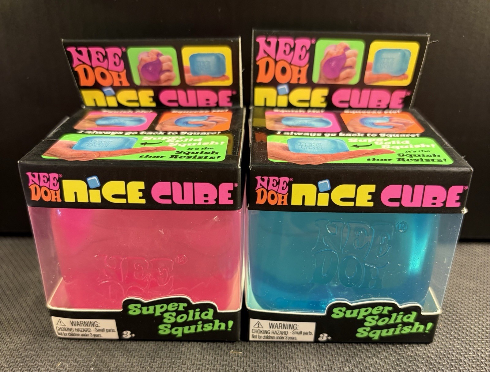NEEDOH Lot of 8- Gumdrop, Nice-cube, baby, groovy glob, cats, Swirl Authentic