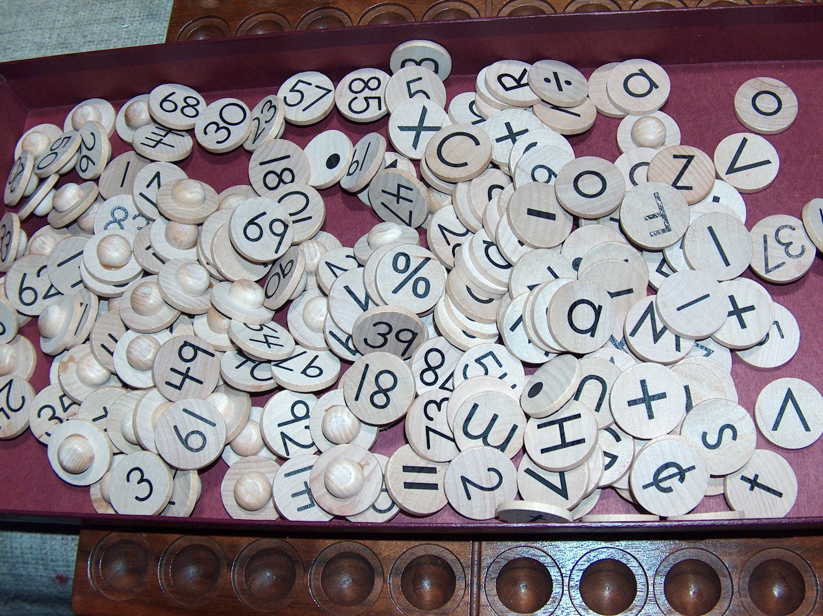 From Jennifer ** Sight Words Pegged Coins Educational Wooden Set with Board