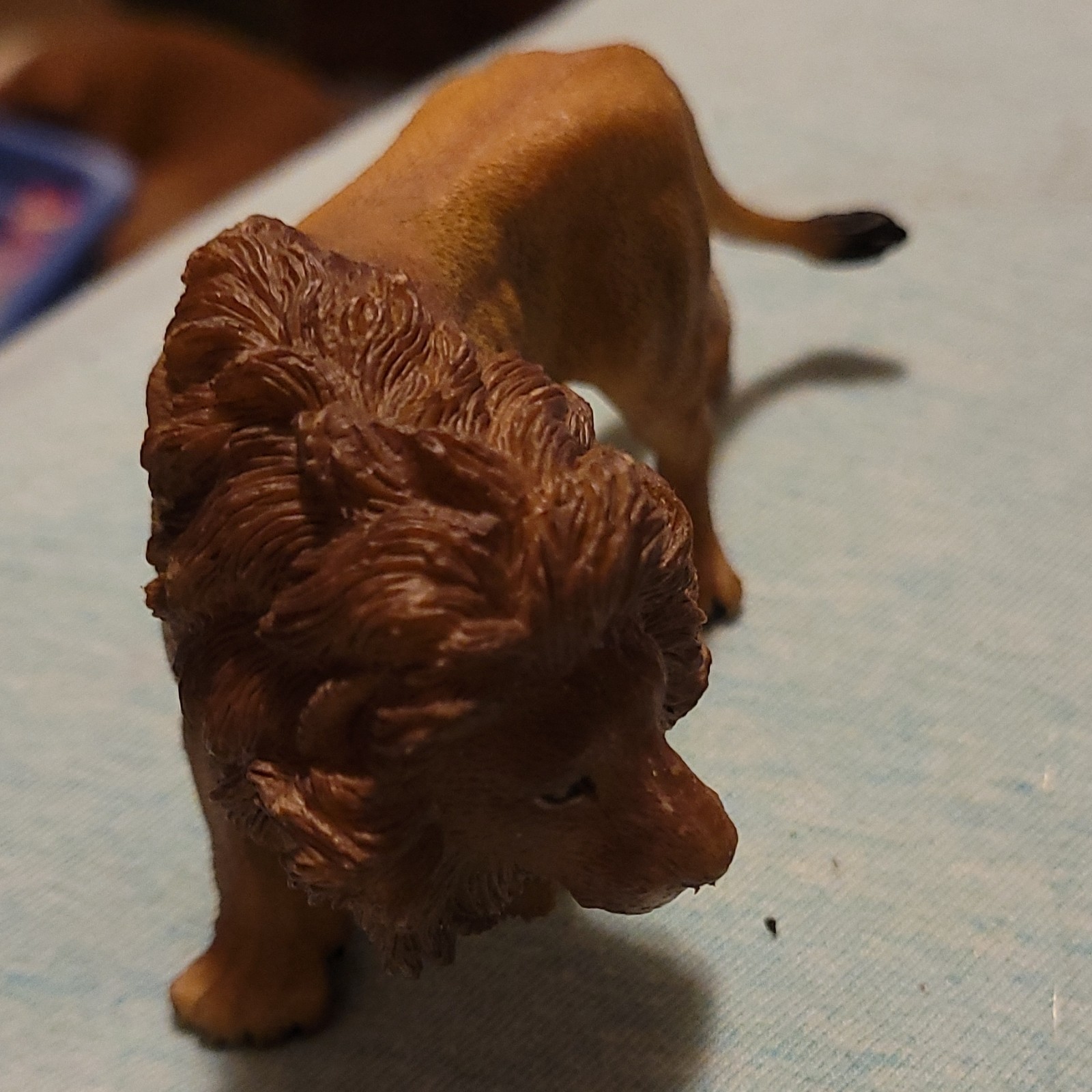 Brown Plastic Lion Educational Toy Figure Ages 4-7 8-11 Years