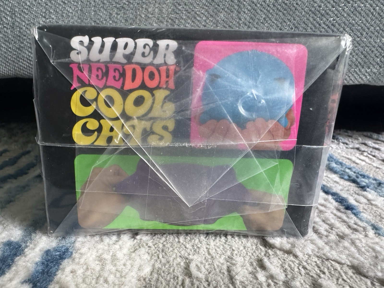 NeeDoh Super Cool Cats XL Giant Squishy Purple NeeDoh Cat TikTok VIRAL AUTHENTIC