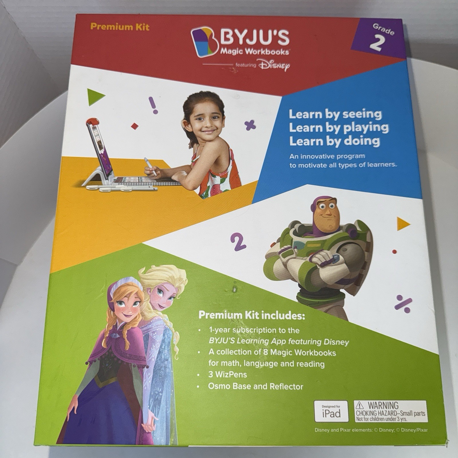 BYJU’s Magic Workbooks 2nd Grade Premium Edition Disney Pixar Homeschool