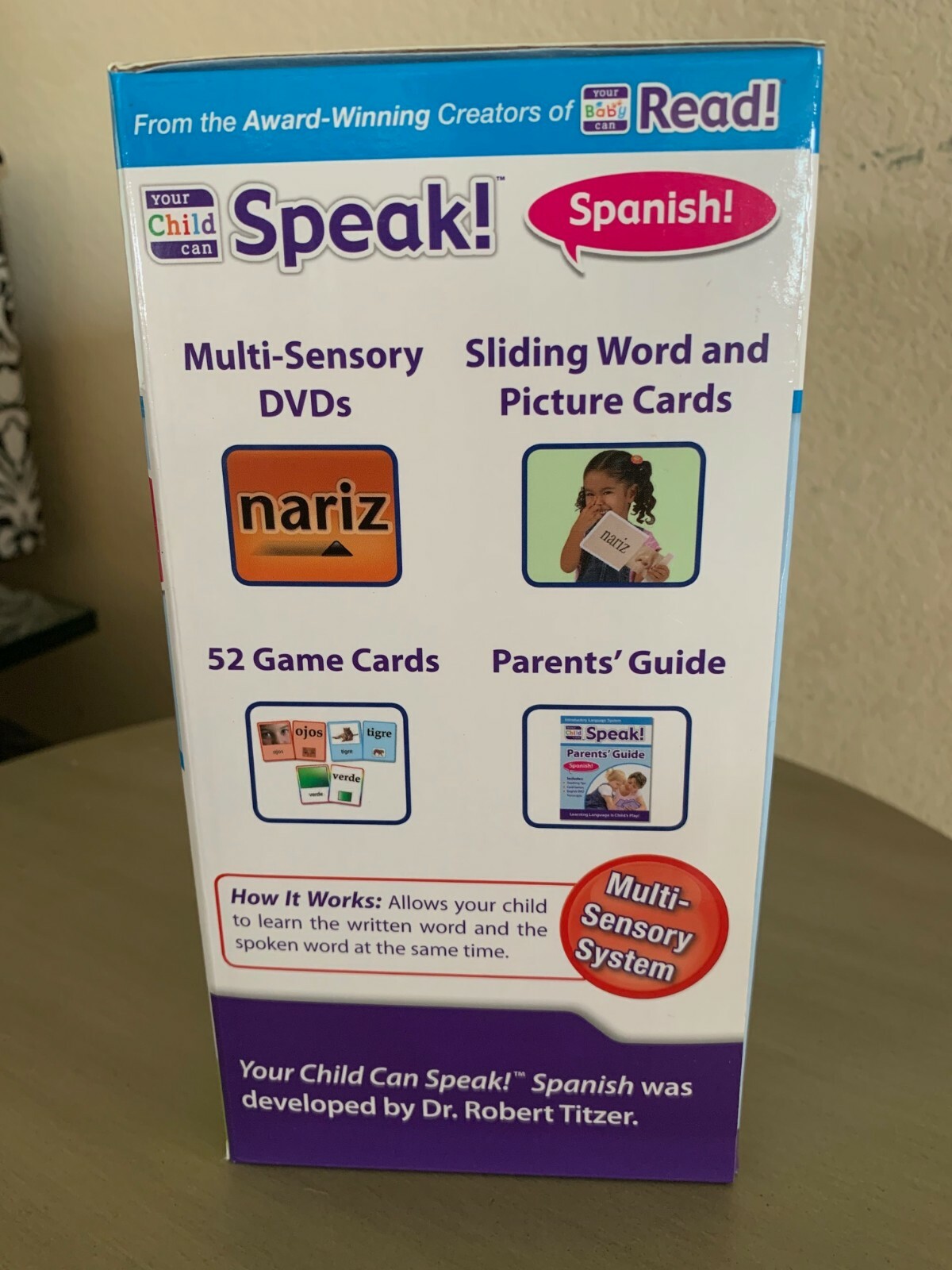 Your Child Can Speak! Spanish ( Iconic Baby Can Read Product)
