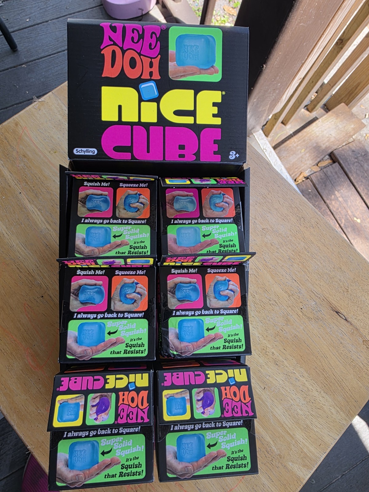 Case Of Needoh Nice Cubes 12 Total Pink Blue Purple Tiktok Viral