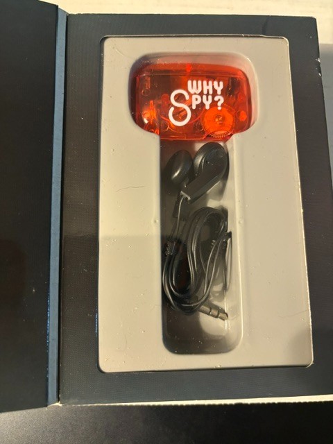 Scholastics “Why Spy” Kids Spying Device and Instructions Manual