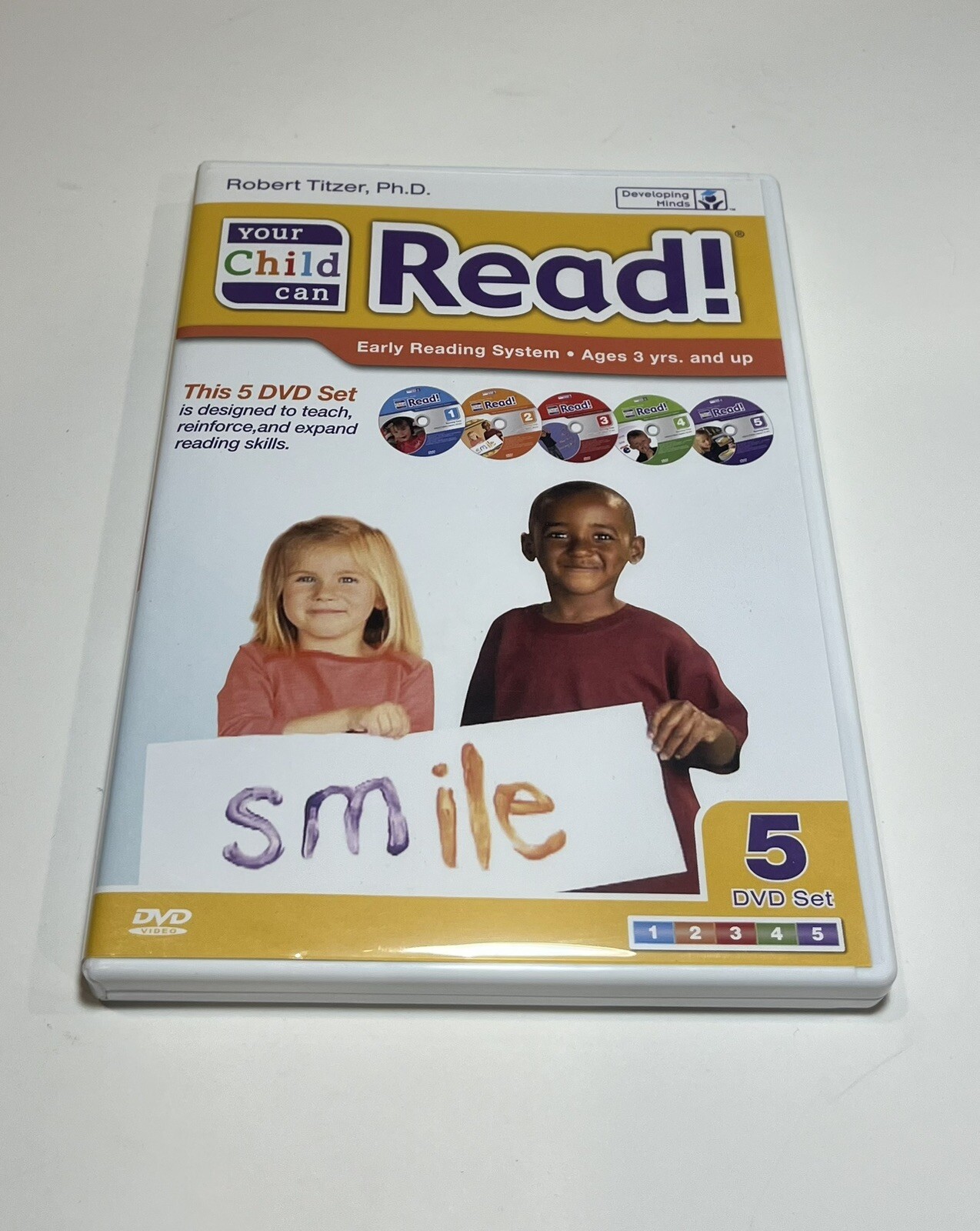 Your Child Can Read 5 DVD Set Early Reading System Early Language Development