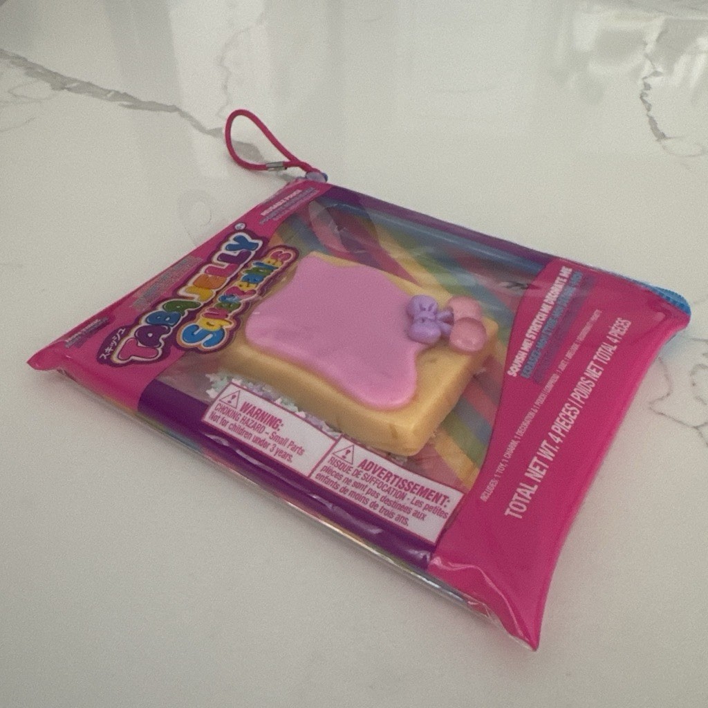 Squishy Taba Jelly Squeezeables Cherry Poptart Squish Squeeze Fidget Sensory Toy