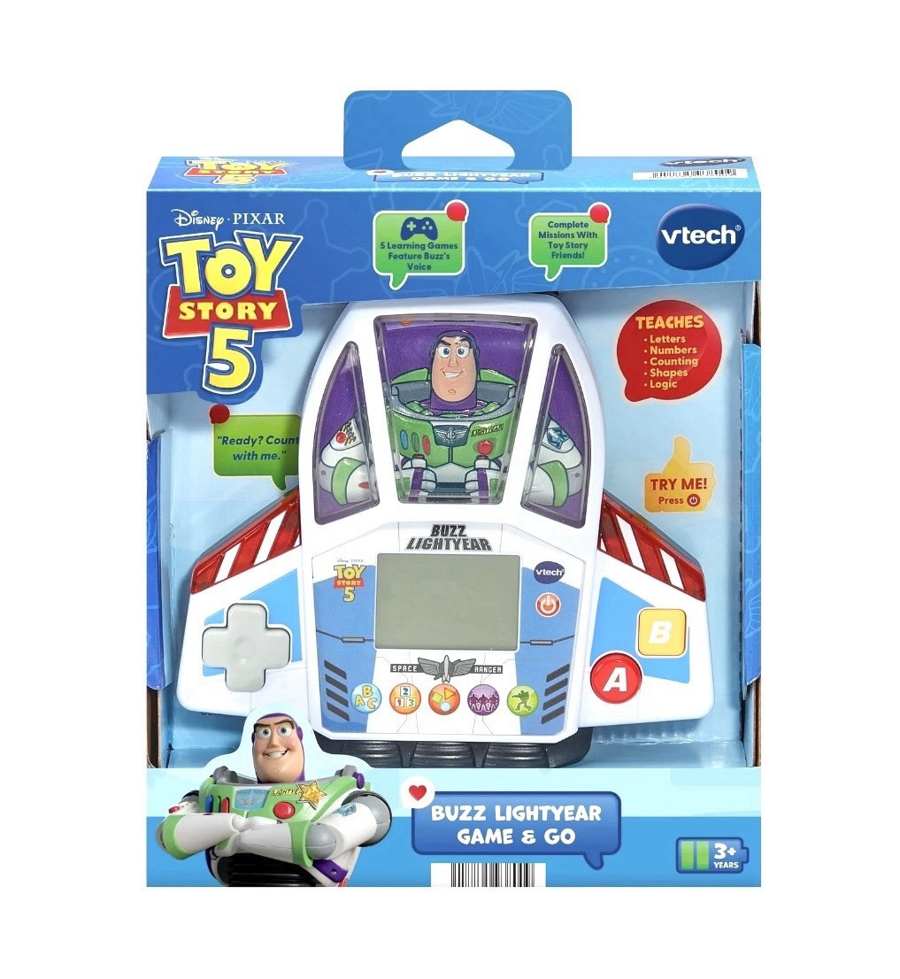Toy Story Buzz Lightyear Learning Game Interactive ABC Math Educational Toy