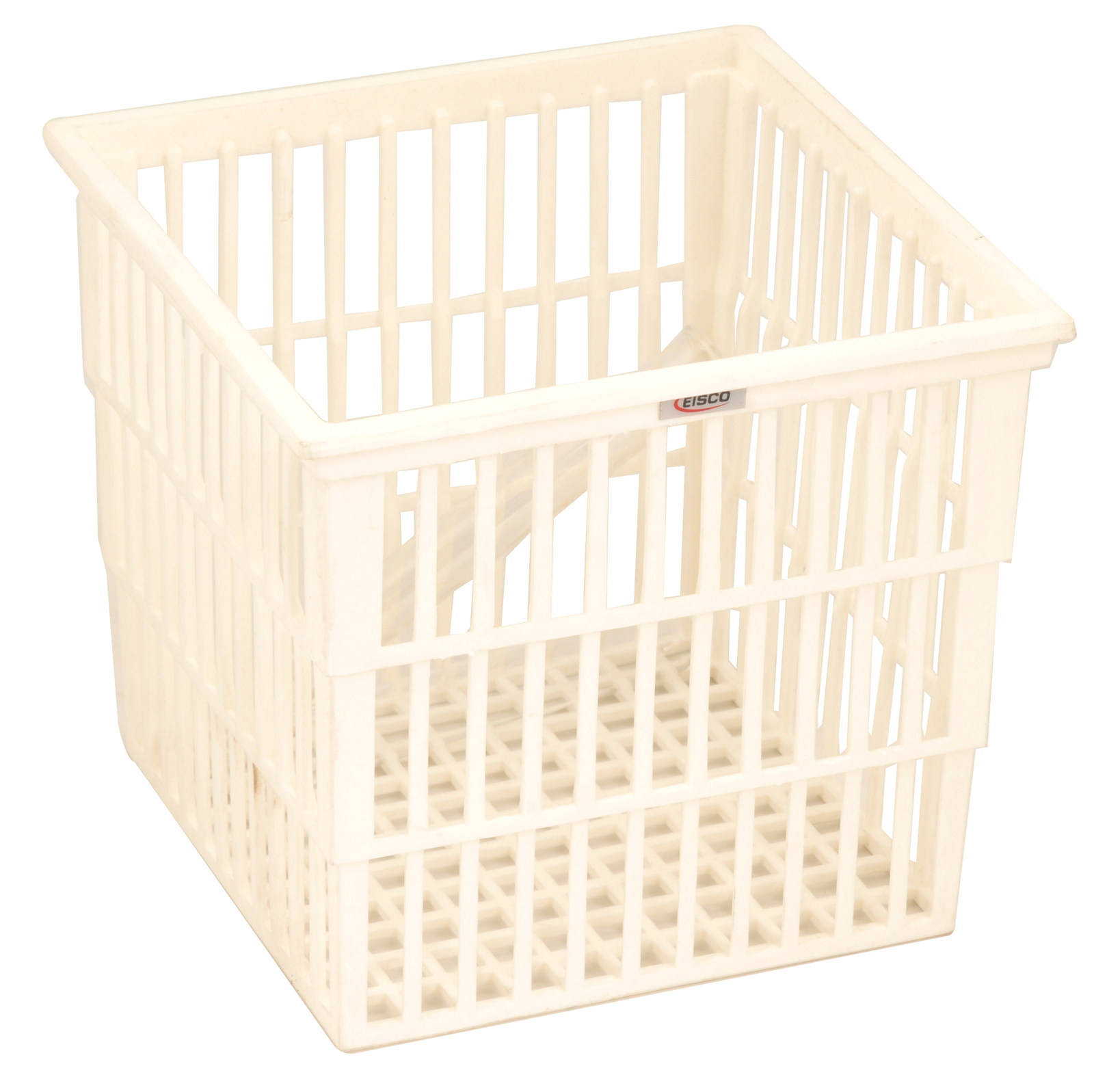 Eisco Labs Test Tube Basket, Polypropylene, 16x16x16cm