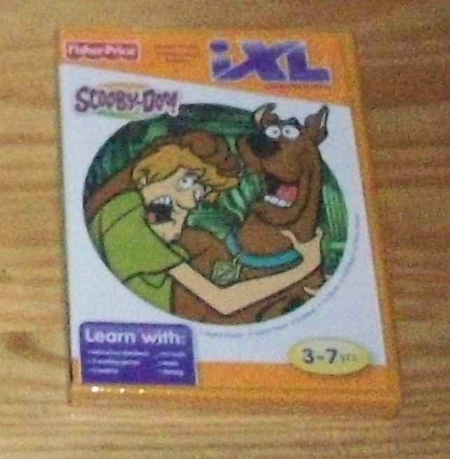 FISHER PRICE iXL I XL SCOOBY DOO LEARNING SYSTEM GAME
