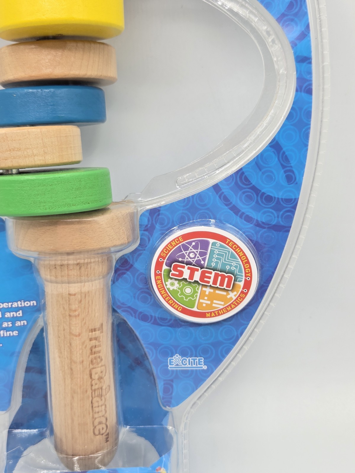 New True Balance STEM Coordination Excite Multi Motor Skill Game Handheld Wooden
