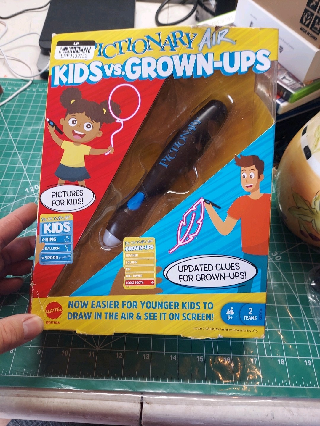 Pictionary Air: Kids Vs Grown-Ups: Age 6+: 2 Teams: (New) Family Drawing Game