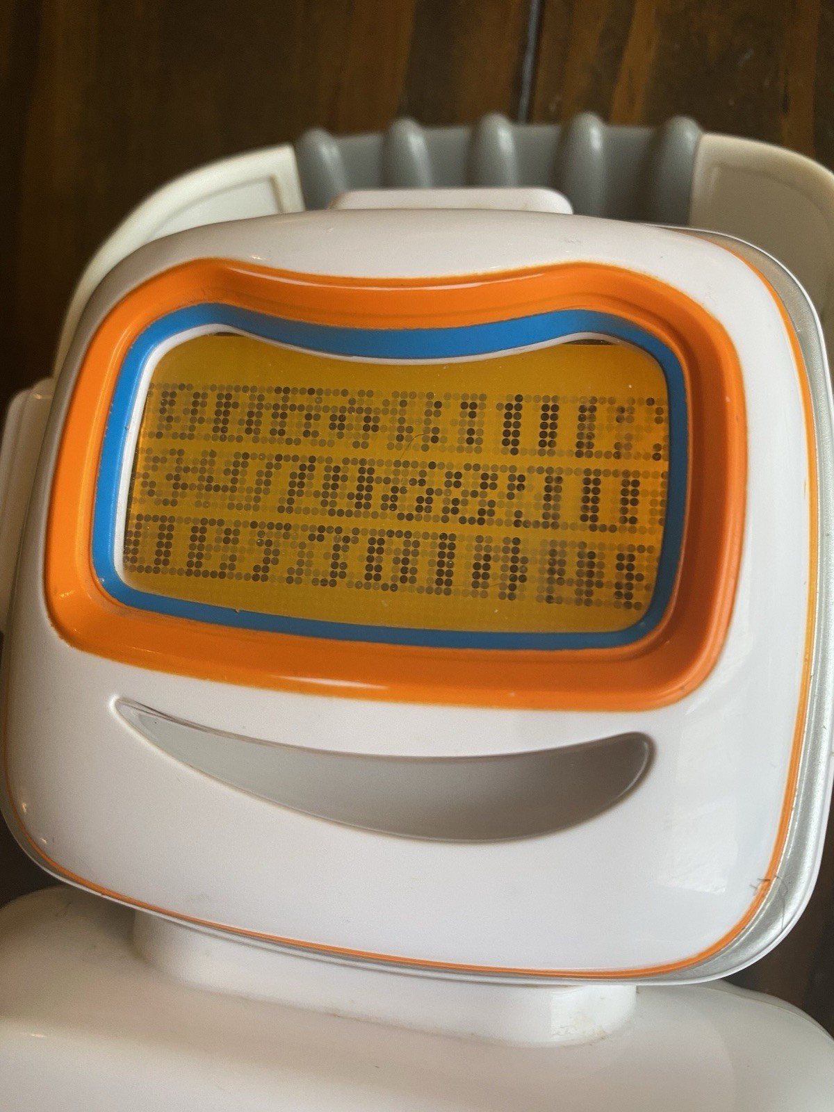 ALPHIE Playskool Learning Electronic Talking ROBOT 2009 Works! Math Card