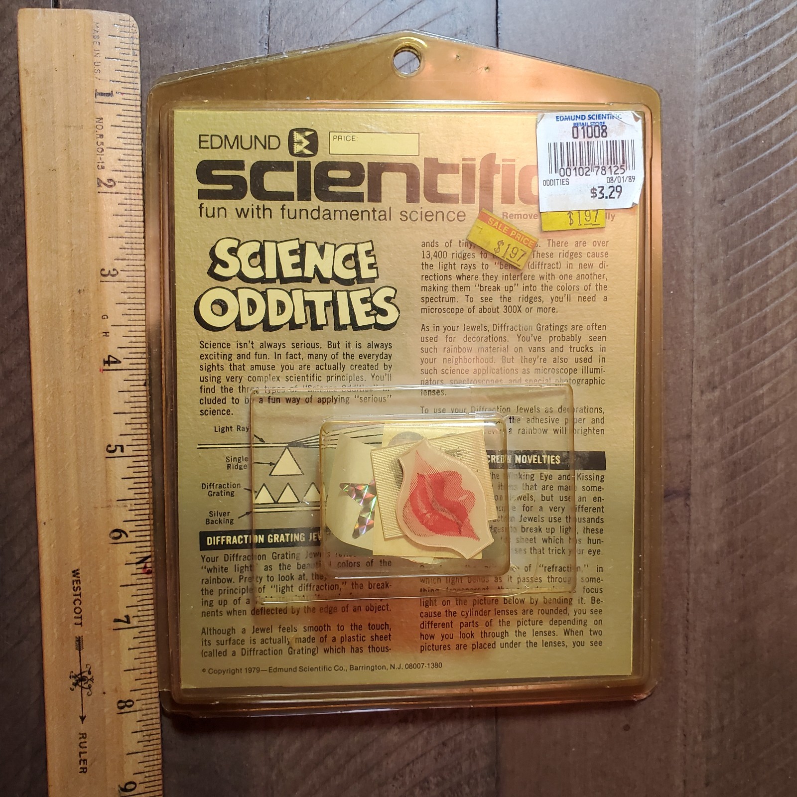Edmund Scientifics Science Oddities Fun With Fundamental Science Kit Vtg 1979