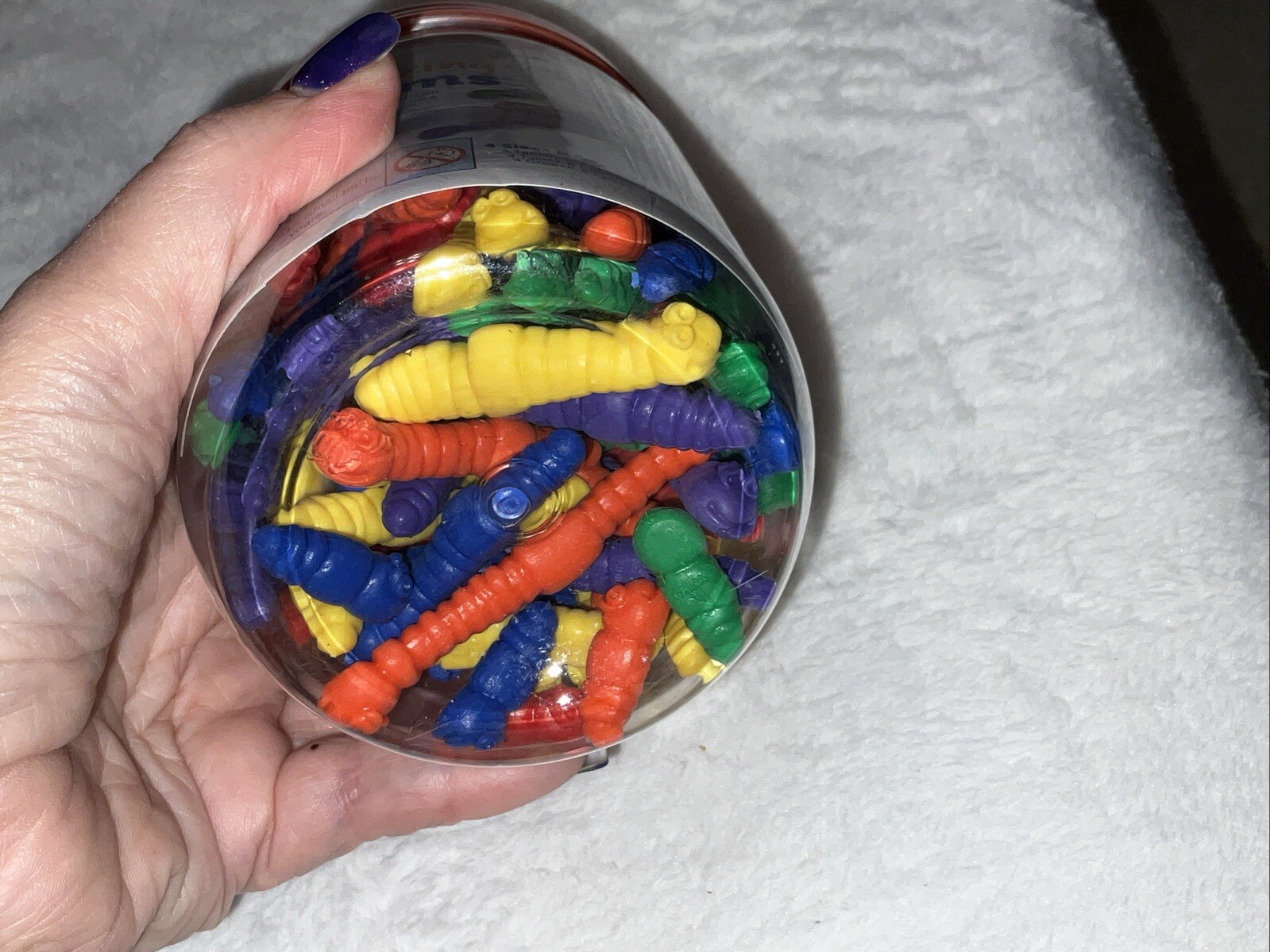 Learning Resources Measuring Worms 72 Pieces, Ages 3+ Toddler Learning Brand New