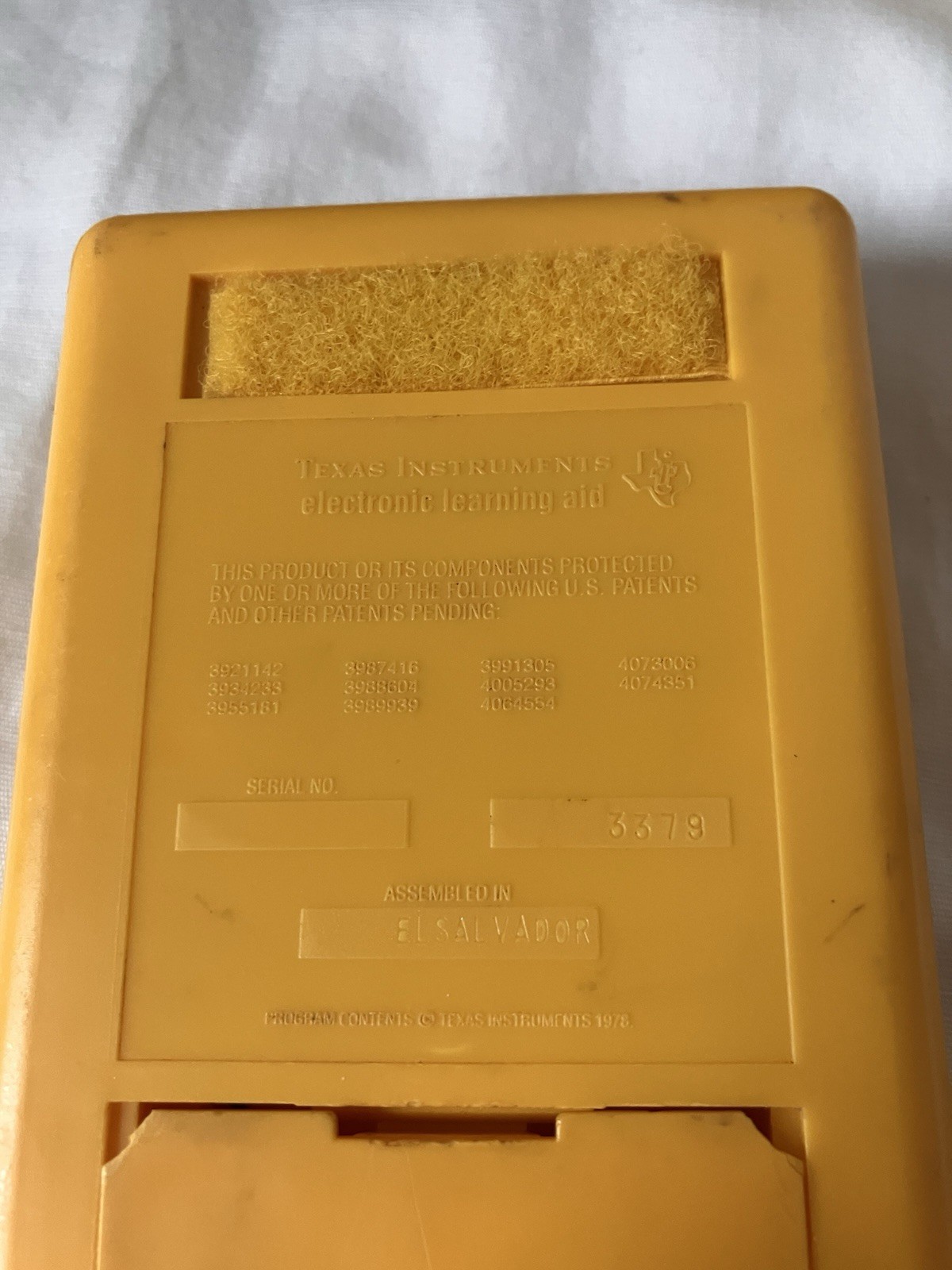 1978 Vintage Texas Instruments Spelling B In Case With Picture Book