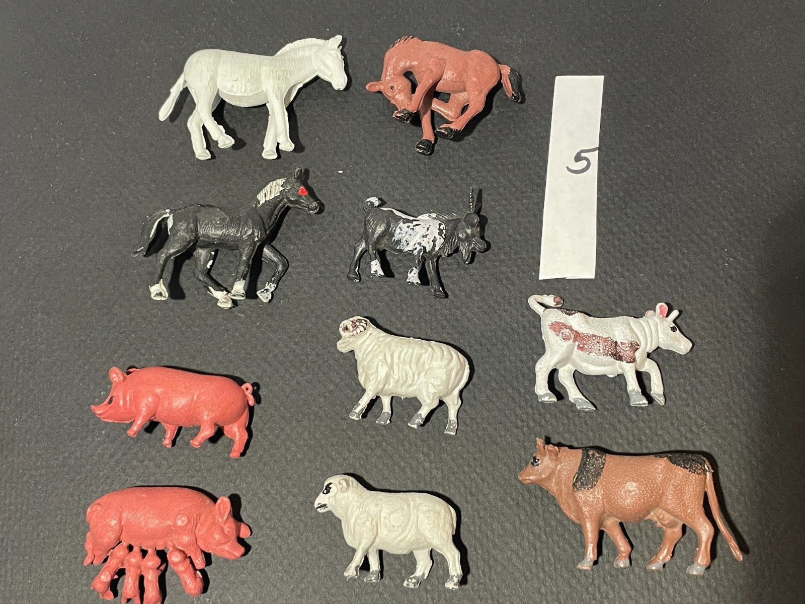 1960’s Farm Plastic and Rubber Toys Vintage Hong Kong Lot # 5 of 10
