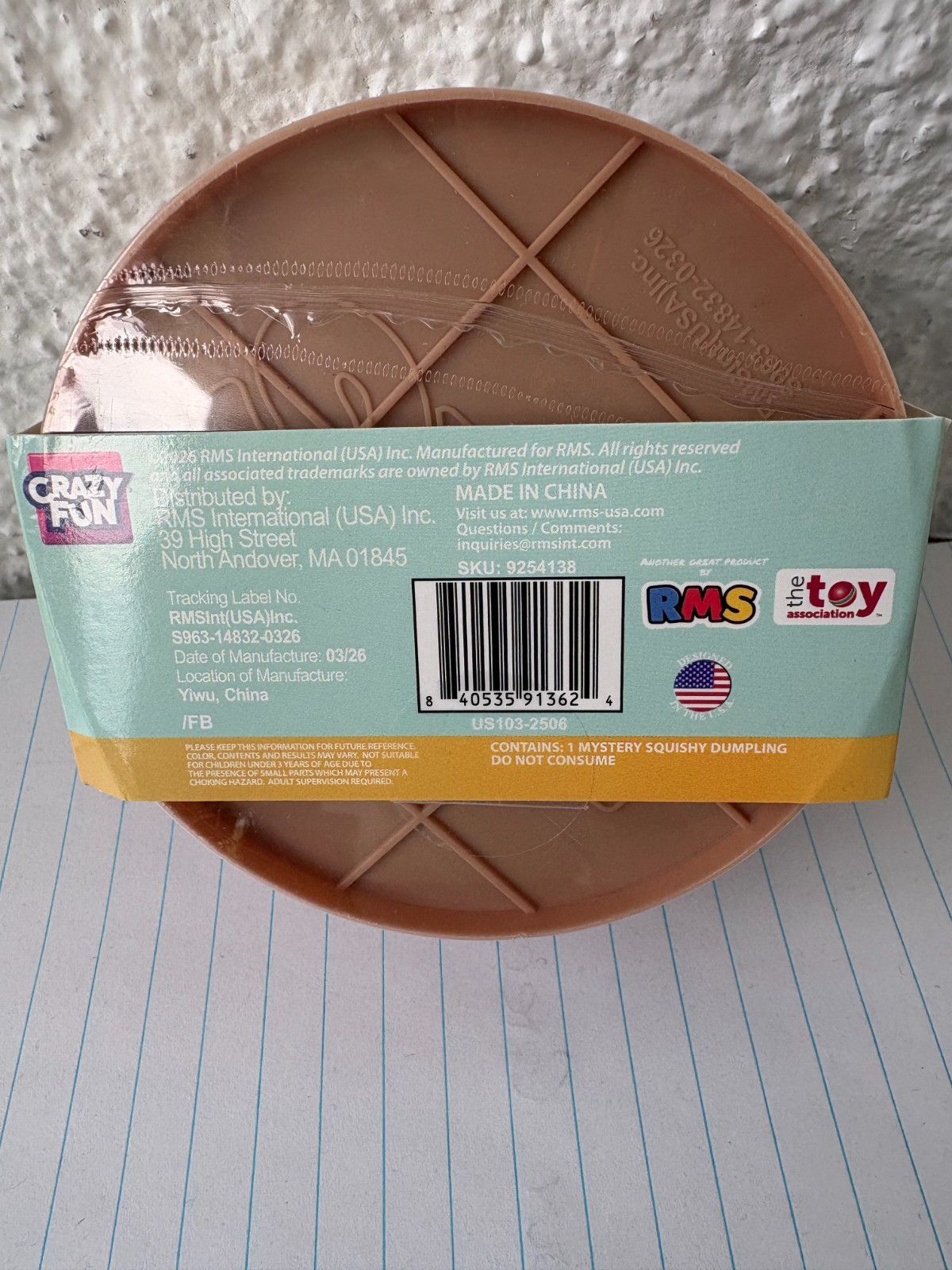 Crazy Fun Squishy The Original Mystery Dumpling NEW